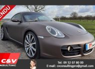 PORSCHE CAYMAN S – 295 ch